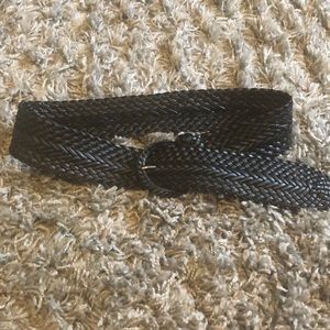 Wicker style waist belt
